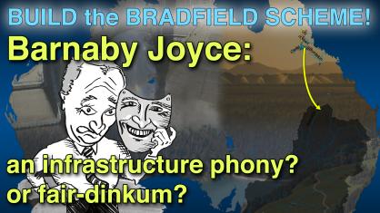 arnaby Joyce: an infrastructure phony? or fair-dinkum?